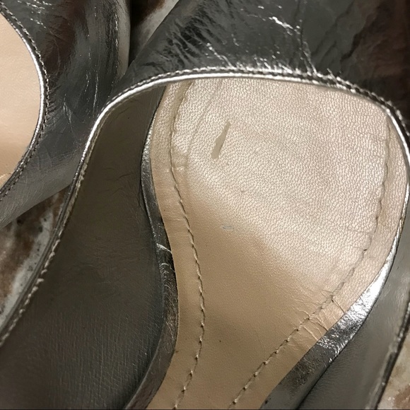 Dior Songe argent silver pump 100mm size 37.5 - Picture 8 of 8